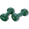 Afbeelding van Tunturi Dumbbell set - 2 x 2,0 kg - Vinyl - Groen - inclusief gratis fitness app