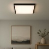 Afbeelding van Briloner Leuchten - LED-plafondlamp met achtergrondverlichting, 22W, 3000 lumen, wit-zwart