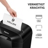 Afbeelding van Fellowes LX50 Papierversnipperaar - Cross-Cut - P4 - 9 vel - 17L - Zwart - Voor thuisgebruik