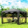 Afbeelding van Outsunny Paviljoen met netwanden en stevige verbindingen 84C-022V03