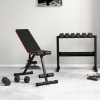 Afbeelding van HOMCOM Set van 2 korte zeshoekige halters A91-018V01