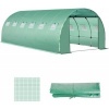 Afbeelding van Outsunny Vervangfolie PE 600L x 300B x 200H cm - Groen