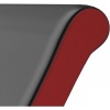 Afbeelding van SPORTNOW Beinstrecker van staal, kunstleer - 105L x 95B x 80H cm - Zwart