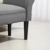 Afbeelding van HOMCOM Bettbank van schuimstof, zeildoek - 102 x 36 x 51 cm - Donkergrijs