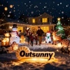 Afbeelding van Outsunny - Opblaasbare Kerstman met slee en rendier - LED-verlichting