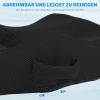 Afbeelding van HOMCOM Zitkussen Polyester 44L x 39B x 13H cm Zwart