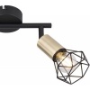 Afbeelding van Globo - Moderne Plafondlamp Zwart - H:20cm - E14 - Voor Binnen - Metaal