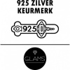Afbeelding van Glams ronde buis oorringen - 45 mm - Zilver
