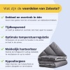 Afbeelding van Zelesta Royalbed Anthracite 140x200cm - Dekbed zonder overtrek - Wasbaar hoes