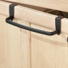 Afbeelding van iDesign - Axis Hangende Handdoekhouder - RVS - Zwart