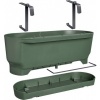 Afbeelding van Elho Greenville Easy Balkonbak 52 - 100% Gerecycled Plastic - Blad groen