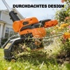 Afbeelding van Outsunny Accu-grastrimmer 21 V met 2 x 4,0 Ah lader, 25 cm maaibreedte, telescopische handgreep
