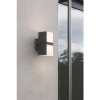 Afbeelding van LUTEC Cuba - buitenwandlamp - 2 draaibare lichtkoppen - Aluminium - LED - 1000 Lumen - Donkergrijs