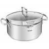 Afbeelding van Tefal Duetto+ Pannenset - 4-delig - Inductiegeschikt - RVS - Inclusief Deksel