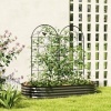 Afbeelding van Outsunny Metalen Rankgitter 50L x 1,3B x 120H cm - Zwart