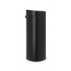 Afbeelding van Brabantia Touch Bin Prullenbak - 30 liter - Mat Zwart
