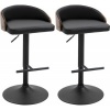 Afbeelding van HOMCOM Verstelbare Barhocker 835-588