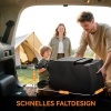 Afbeelding van Outsunny Tuinwagen van staal, polyester - Zwart