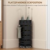 Afbeelding van Homcom Paraplurek Metaal 15,5L x 15,5B x 49H cm Zwart