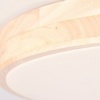 Afbeelding van Brilliant SLIMLINE - Plafondlamp - Bruin/Wit
