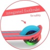 Afbeelding van Chillafish Kinderstep 3 Jaar - Blauw Rood - Lichtgewicht met LED wielen en afneembaar stuur