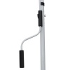 Afbeelding van Outsunny Klemzonwering met handkruk, hoogteverstelbaar 200 cm, Groen/Wit