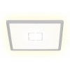 Afbeelding van BRILONER FREE - Plafondlamp met achtergrondverlichting - LED - 18 W - 2400 Lumen - vierkant - wit zi