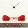 Afbeelding van NeXtime Wandklok – 70 cm – Metaal – Zwart