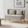 Afbeelding van Homcom Loveseat - Polyester - 117L x 65B x 78,5H cm - Beige