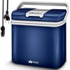 Afbeelding van Elektrische Koelbox 24L - Mini Koelkast voor Auto en Camping met Koel- en Warmhoudfunctie