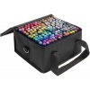 Afbeelding van Luxe Twinmarkers Set 168 stuks - Stiften voor volwassenen en kinderen met opbergkoffer
