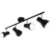 Afbeelding van Briloner Leuchten CUP - plafondlamp - 4-lamps - E14 max. 25W - draaibare spots - zwart