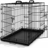 Afbeelding van TRESKO Opvouwbare Hondenkooi 77 x 48 x 54 cm met 2 Deuren voor Auto en Thuis