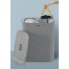Afbeelding van Joseph Joseph Tota Wasmand - 2 Compartimenten - 90 Liter - Grijs