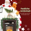Afbeelding van HOMCOM Kunststof en Metaal Kerstslinger 180x25x25 cm Groen