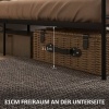 Afbeelding van HOMCOM kingsize bedframe - 165L x 207B x 106H cm
