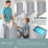 Afbeelding van KESSER® Wasmand met Deksel - Opvouwbare Wasbox - Wassorteerder met Uitneembare 3x Waszakken inclusie