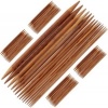Afbeelding van Bamboe Breinaalden Set - 75 stuks - 15 maten van 2 t/m 10 mm