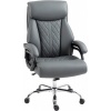 Afbeelding van HOMCOM Heavy-Duty Bureaustoel - PU Leer - Donkergrijs - 71D x 68B x 115-123H cm