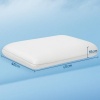 Afbeelding van HOMCOM Ergonomisch Traagschuim Hoofdkussen met Afneembare Overtrek, 60 x 40 cm, Crèmewit