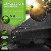 Afbeelding van Tillvex® parasolstandaard 90L / 120kg – 4-delig voor lantaarnpaal, vulbaar met water of zand
