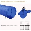 Afbeelding van PawHut Honden behendigheidstunnel slalom oefening hondensport set 2 modellen D07-004