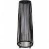 Afbeelding van Outsunny Rattan lamp PE, staal, PP 21,5L x 21,5B x 61H cm Zwart