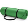 Afbeelding van TRESKO fitnessmat yogamat pilatesmat 185 x 60 cm, 1 cm dik, NBR-schuimrubber (groen)