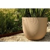 Afbeelding van Elho Sereh Rond 40 - Beige Bloempot voor Binnen & Buiten - 100% Gerecycled Plastic