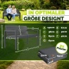 Afbeelding van Tillvex® Weerbestendige Tuinbank 3-4 Zits met Hoes & Kussens, tot 300kg Belastbaar