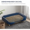 Afbeelding van PawHut Hondenbank met afneembare hoes D04-261V00