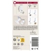 Afbeelding van Neordic Runa Wand- en Plafondlamp GU10 230V 20W Dimbaar Wit, Grijs