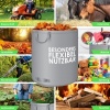 Afbeelding van KESSER® Tuinzak, set van 3 x 272 liter, inclusief handschoenen, zelfstaand, 4 handgrepen, stabiel, r