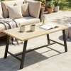 Afbeelding van Outsunny Salontafel van Metaal - 100 x 55 x 45 cm - Bruin